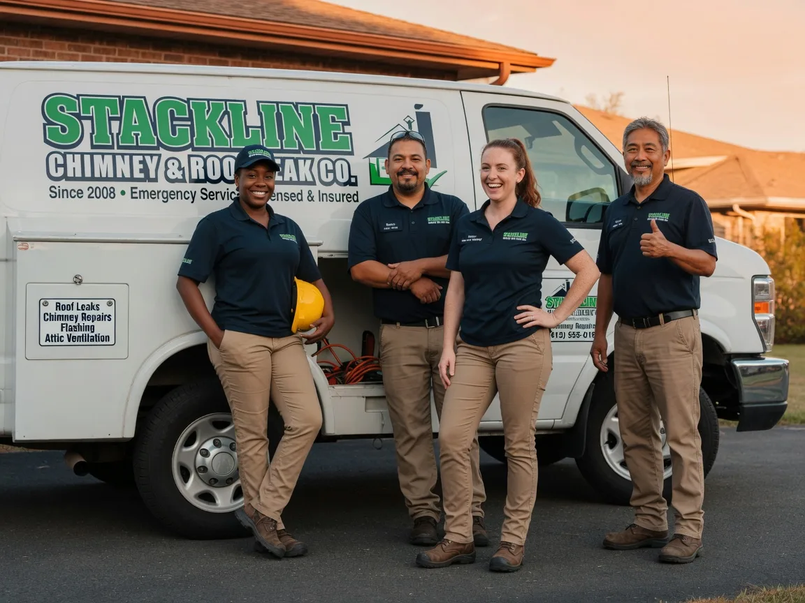 Chimney flashing repair company in Hanford, CA